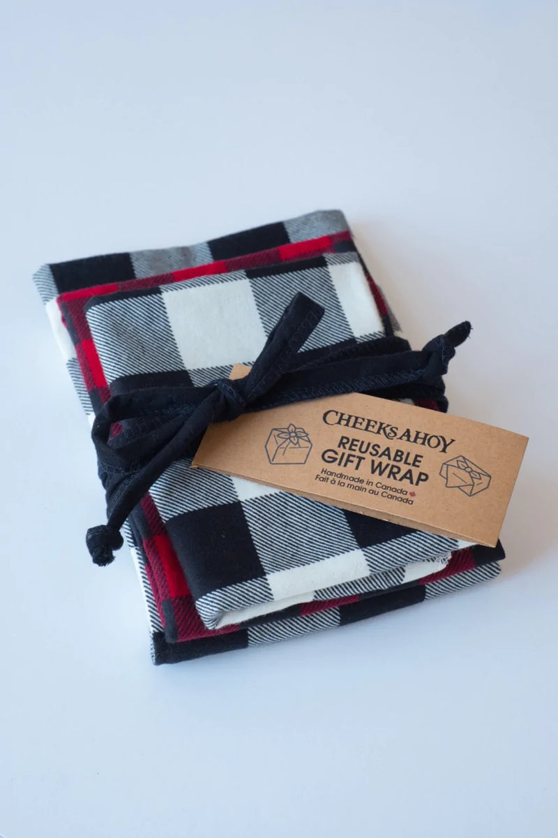 Cheeks Ahoy Reusable Holiday Gift Wrap
