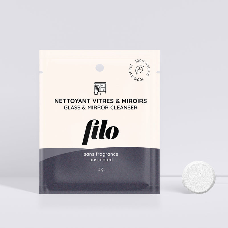 Filo Glass & Mirror Cleaning Tablet