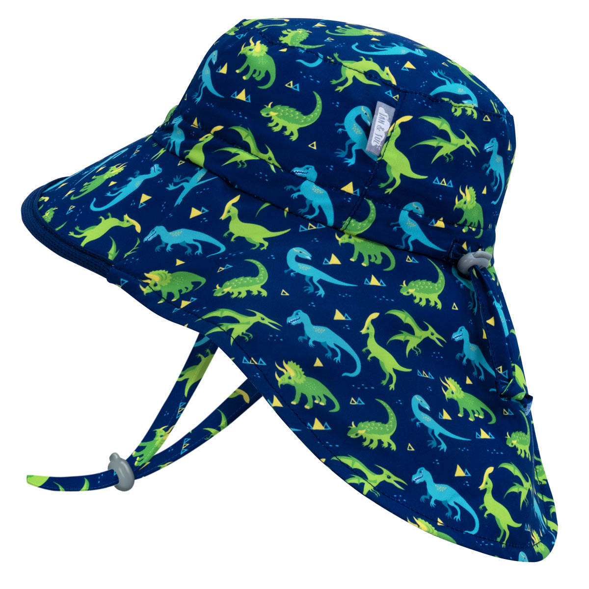 Jan & Jul Kids Quick-Dry Adventure UPF Sun Hat - Adjustable Strap & Neck Flap For Full Sun Protection