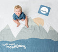 Lulujo Baby's First Year Blanket & Card Sets