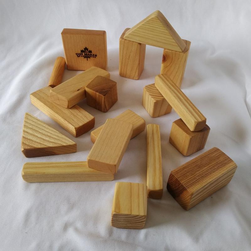 Wooden Building Block Set