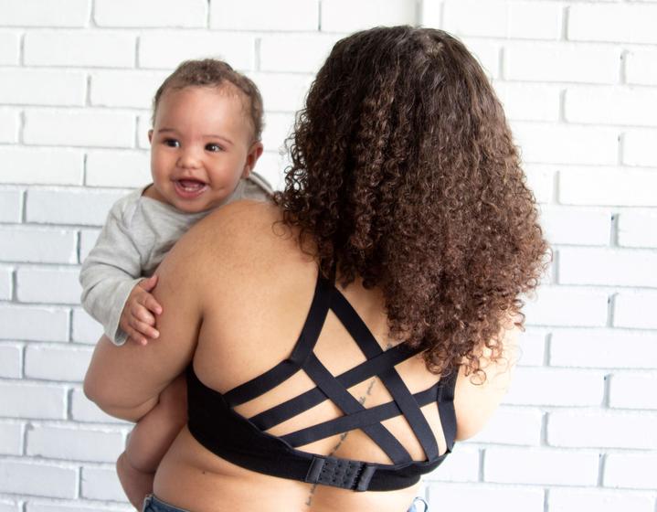 Bamboobies Super Strappy Nursing Bra