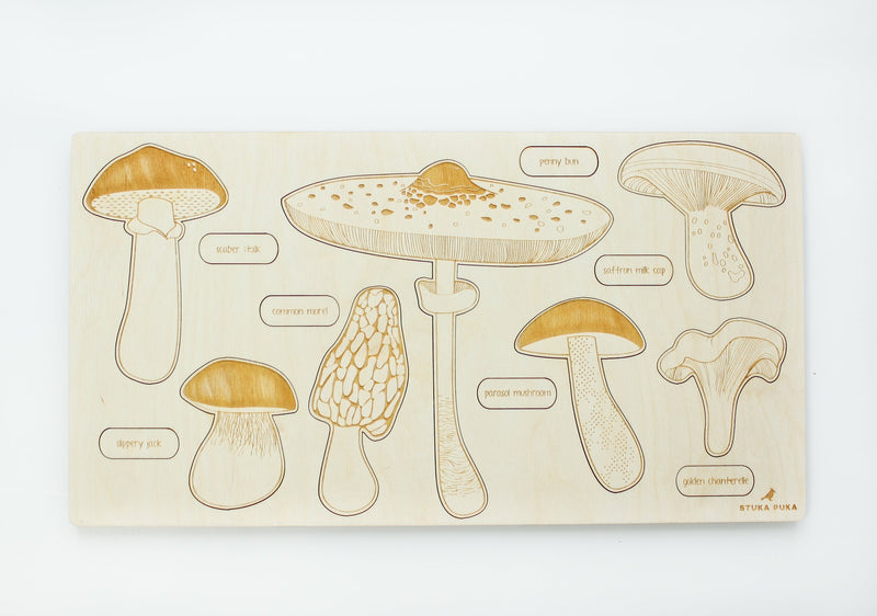 Mushroom Wooden Puzzle