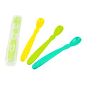 Re-Play Infant Spoons With Travel Case, 4 pack