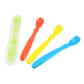 Re-Play Infant Spoons With Travel Case, 4 pack