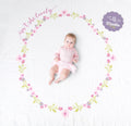 Lulujo Baby's First Year Blanket & Card Sets