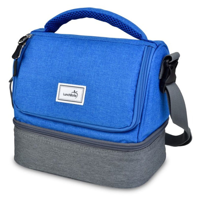 LunchBots 2 Compartment Duplex Lunch Bag