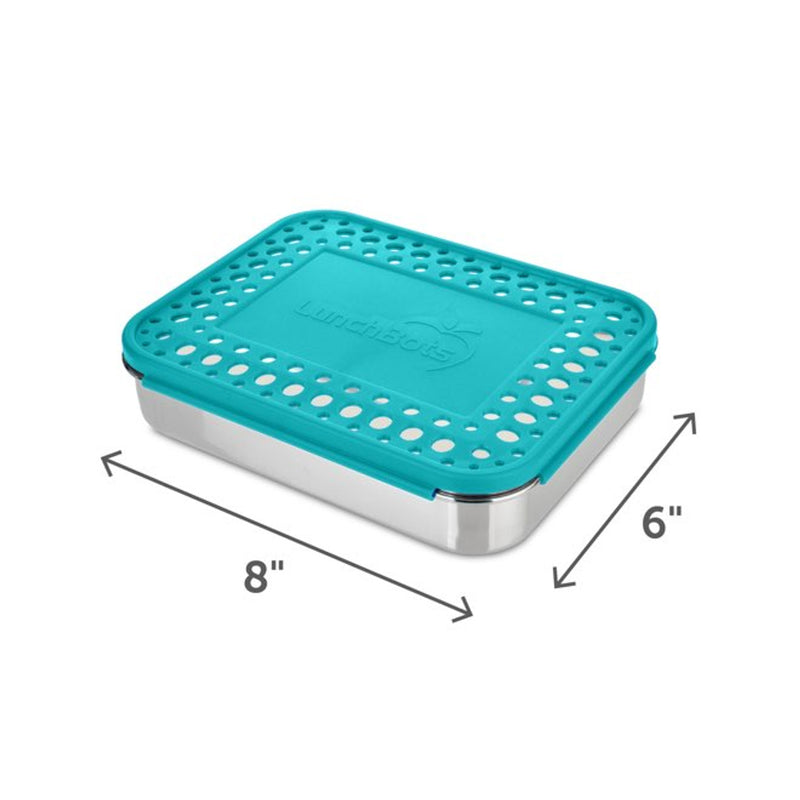 LunchBots Cinco Stainless Steel 5 Comparment Bento Box