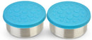 LunchBots Large (4.5oz) Stainless Steel Dip Containers, set of 2