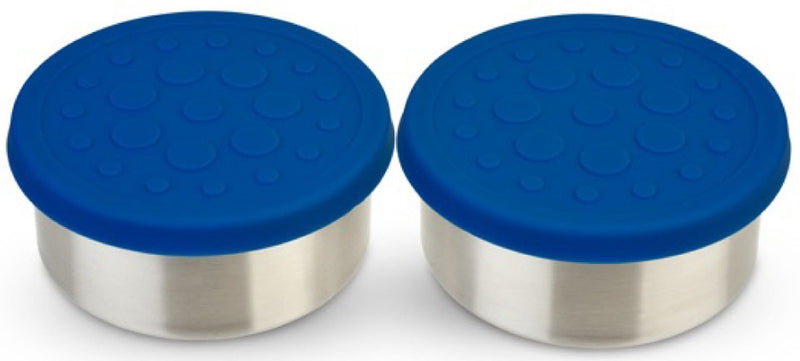 LunchBots Large (4.5oz) Stainless Steel Dip Containers, set of 2