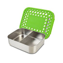 LunchBots Medium Duo Stainless Steel Bento Box