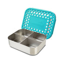LunchBots Medium Quad Stainless Steel Bento Box