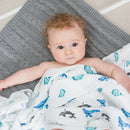 Lulujo Bamboo Muslin Swaddles
