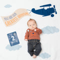Lulujo Baby's First Year Blanket & Card Sets