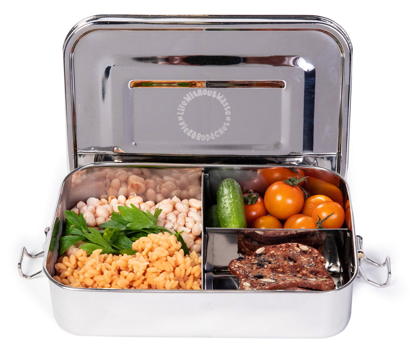 Life Without Waste Stainless Steel Bento Lunchbox