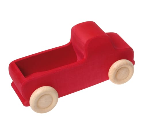 Grimm's Large Wooden Truck, Red