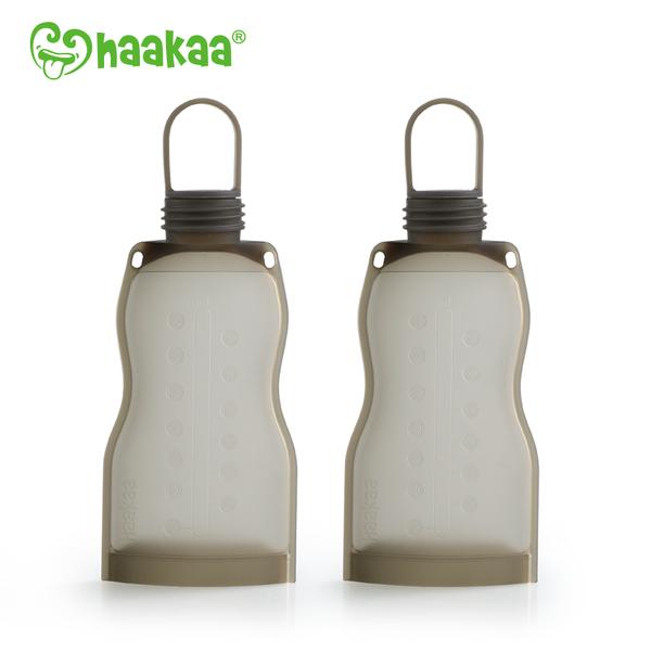Haakaa Silicone Milk Storage Bags, 2 pack