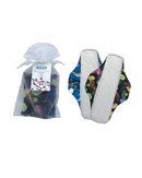 Thirsties Reusable Mentsrual Pads, 2 Pack