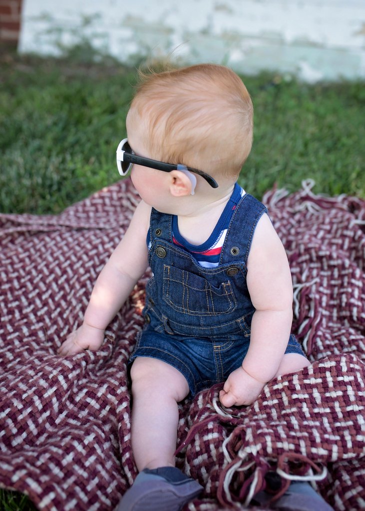 Infant sunglasses with head strap shop