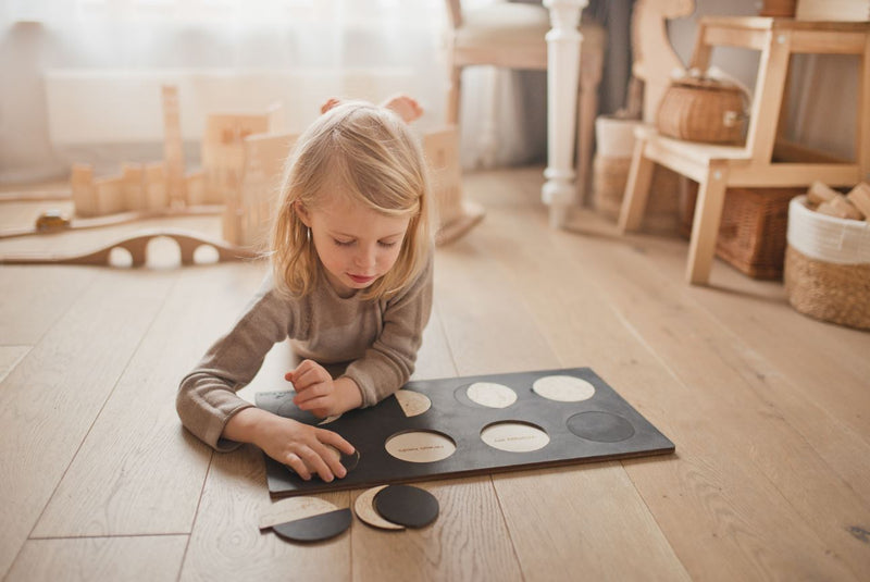 Moon Phase Wooden Puzzle