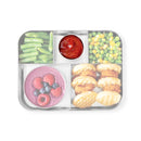 LunchBots Small (1.5oz) Stainless Steel Dip Containers, set of 3