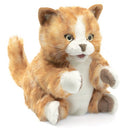 Folkmanis Orange Tabby Kitten Puppet