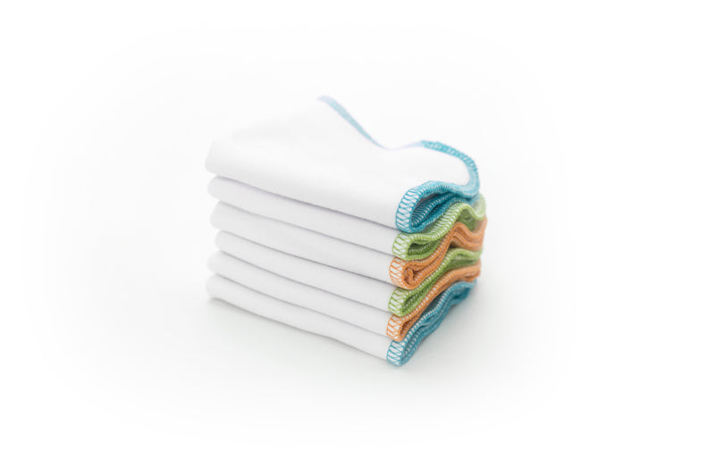 Thirsties Organic Cotton Wipes, 6 pack