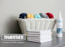 Thirsties Organic Cotton Wipes, 6 pack