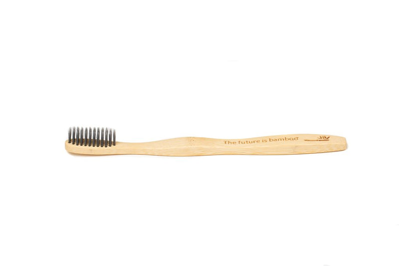 The Future Is Bamboo Adult Toothbrush - Charcoal