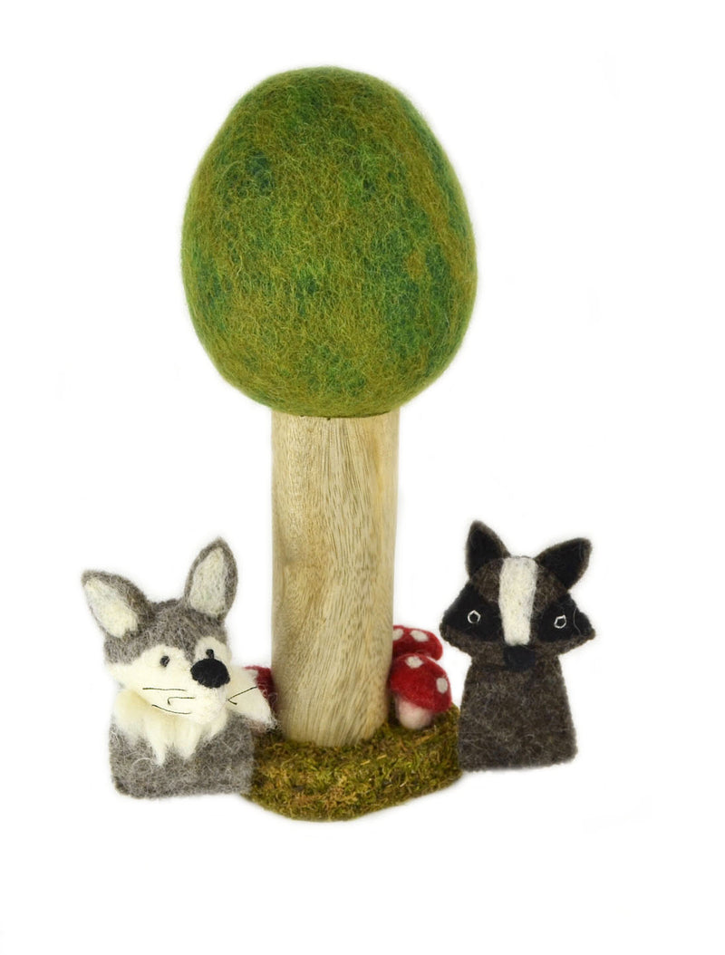 Papoose Woodland Animals Finger Puppets