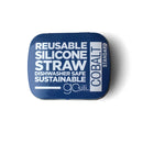 GoSili Single Reusable Silicone Straws in Tin