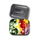 LunchBots Medium Uno Stainless Steel Bento Box