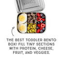 LunchBots Small Stainless Steel 4 Compartment Protein Packer