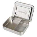 LunchBots Large Trio Stainless Steel 3 Comparment Bento Box