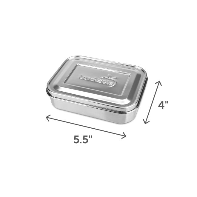 LunchBots Small Stainless Steel 4 Compartment Protein Packer