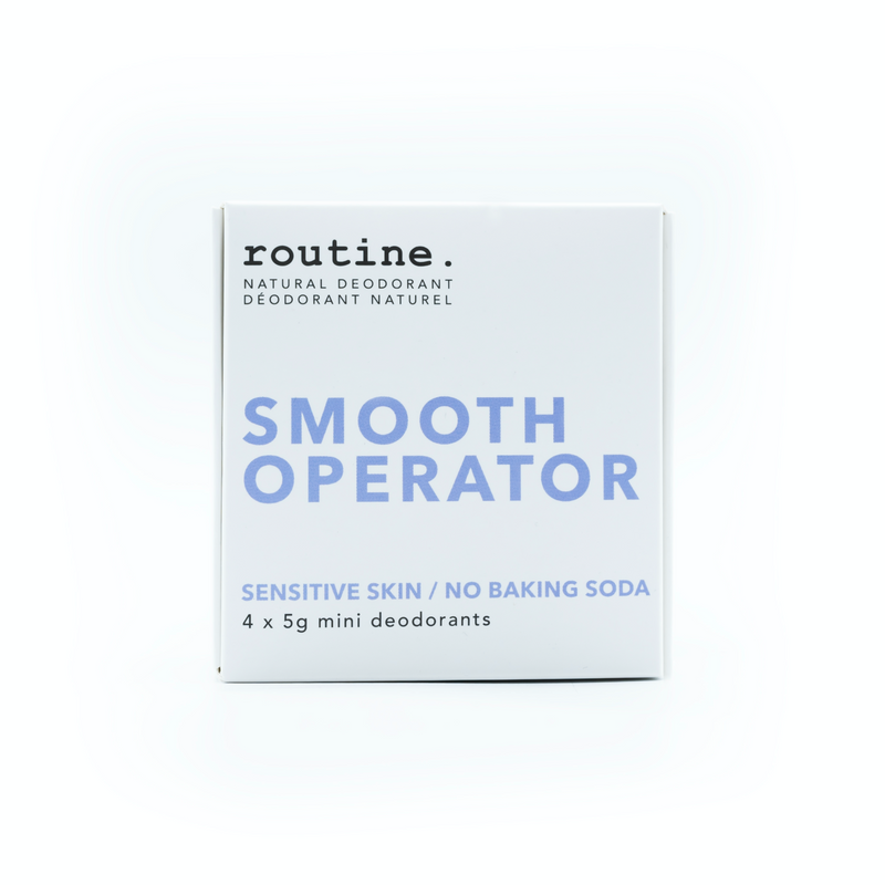 Routine Natural Deodorant Smooth Operator Minis Kit