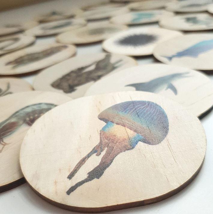 Sea Life Magnets - 28 Pcs