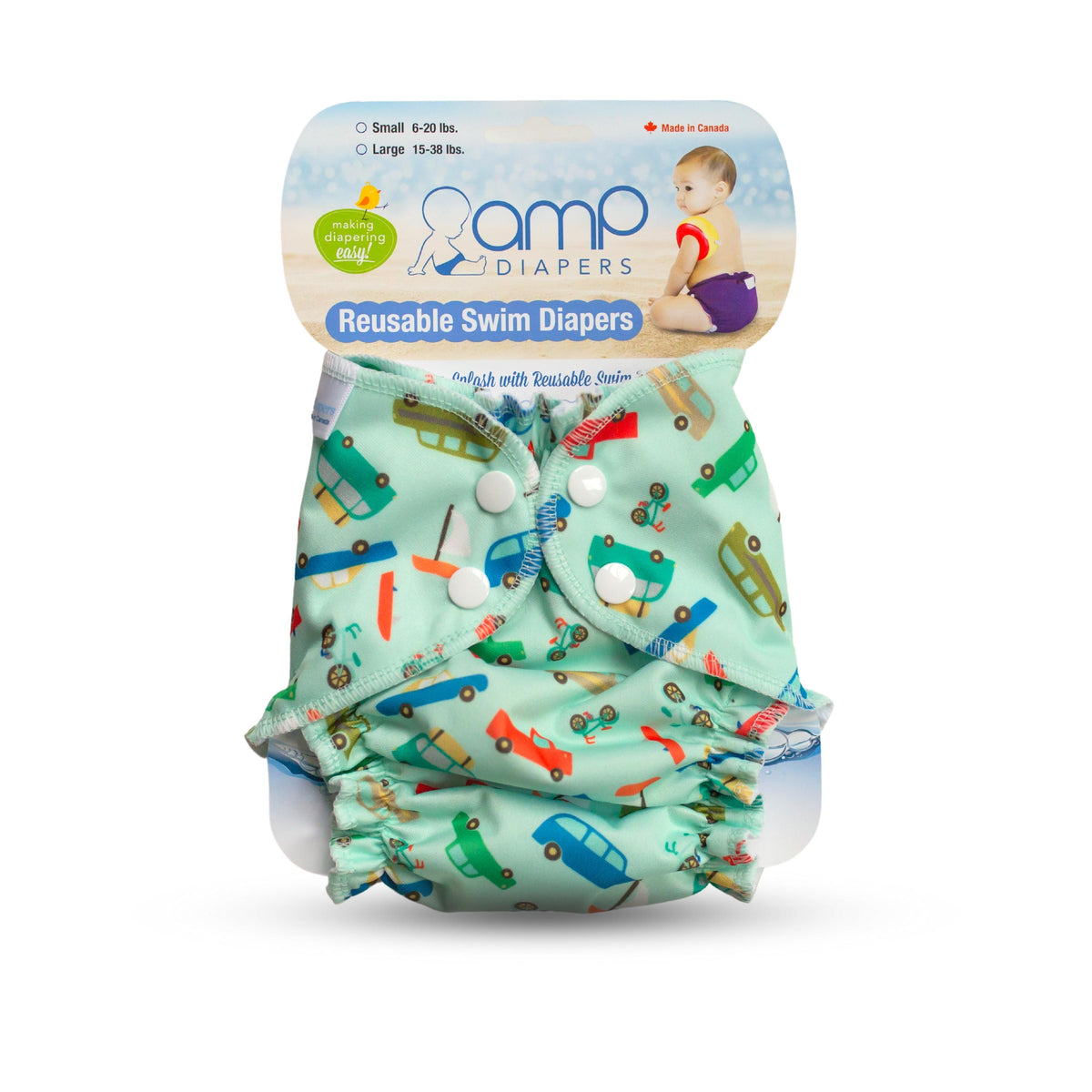 AMP Swim Diaper - Sunday Cruise AMP Swim Diaper - Sunday Cruise