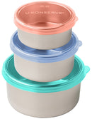 U Konserve Nesting Trio with Silicone Lid
