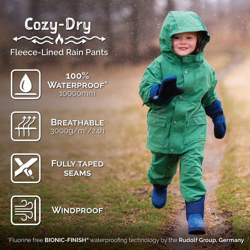 Jan & Jul Cozy Dry Waterproof Rain Pants