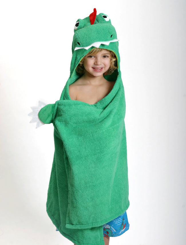 Zoocchini Terry Hooded Bath Towel, 2y+