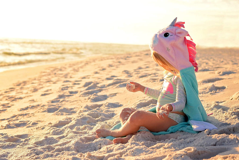 Zoocchini Terry Hooded Bath Towel, 2y+