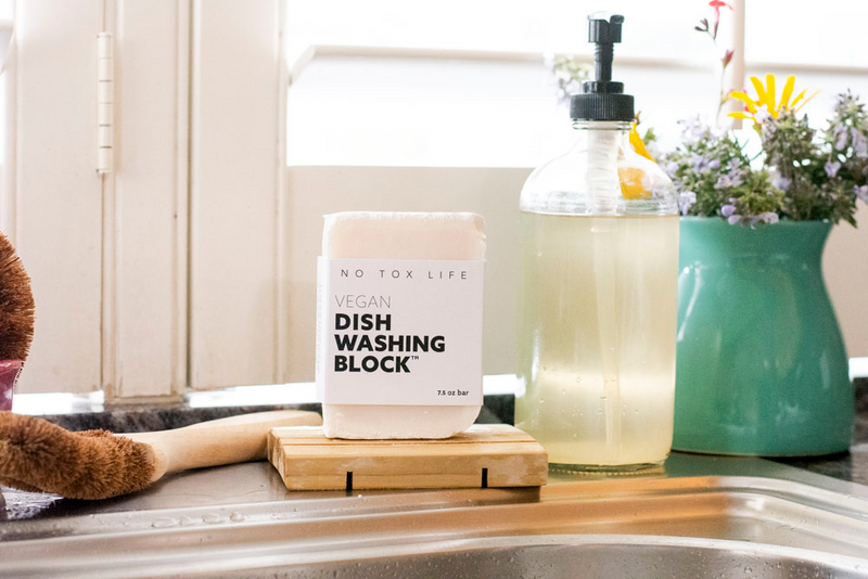 Zero Waste Dish Washing Block