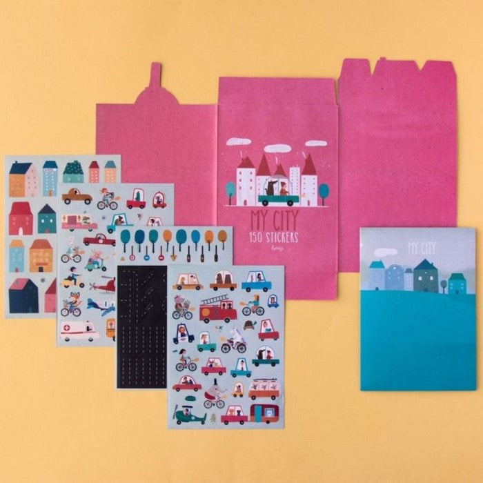 Londji Sticker Activity Set - My City