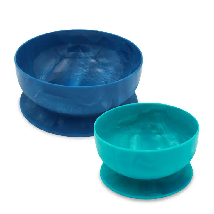 ChooMee Incredibowls Silicone Suction Bowl, 2 pack (small & medium)