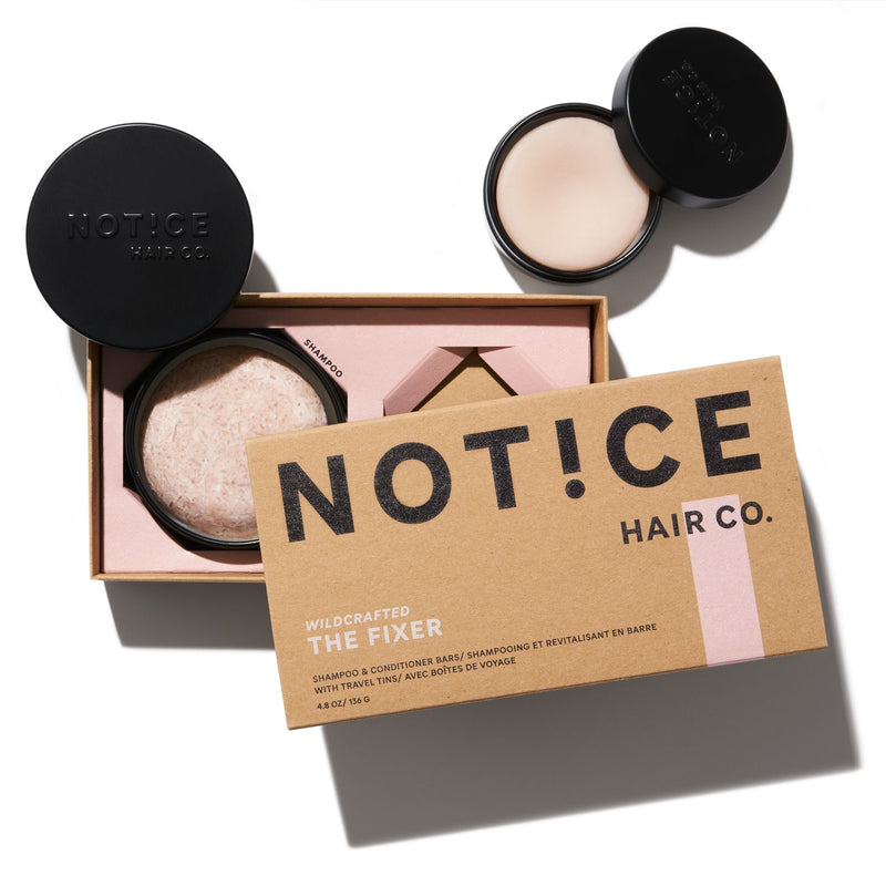 Not!ce Hair Co. Shampoo & Conditioner Bars - Wildcrafted Collection