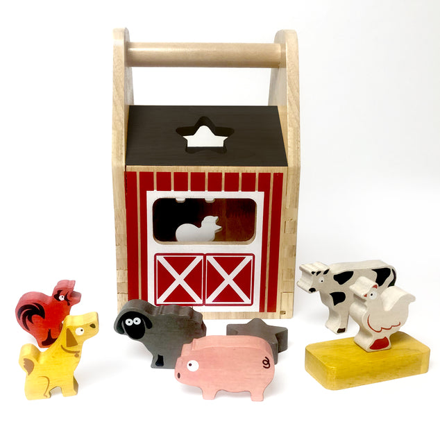 Begin Again Barnyard Shape Sorter