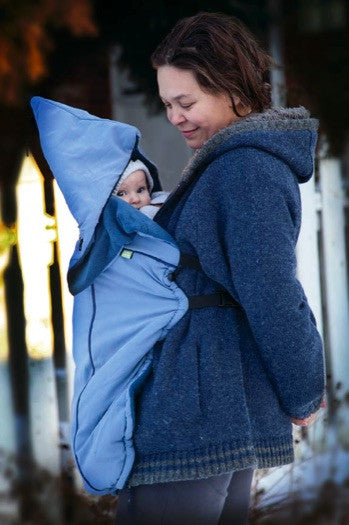 Baby Parka Carrier Coat Black