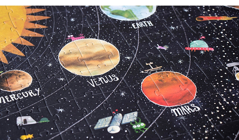 Londji Puzzle - Discover the Planets Glow-in-the-Dark