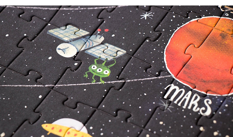 Londji Puzzle - Discover the Planets Glow-in-the-Dark